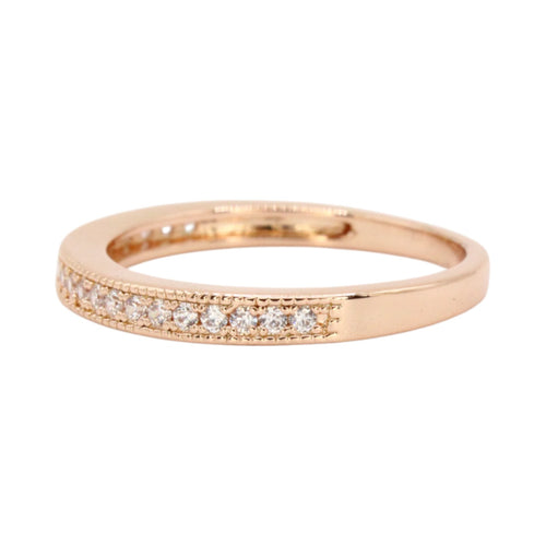 CZ Half Anniversary Band Ring