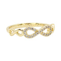 Infinity Cubic Zirconia Band