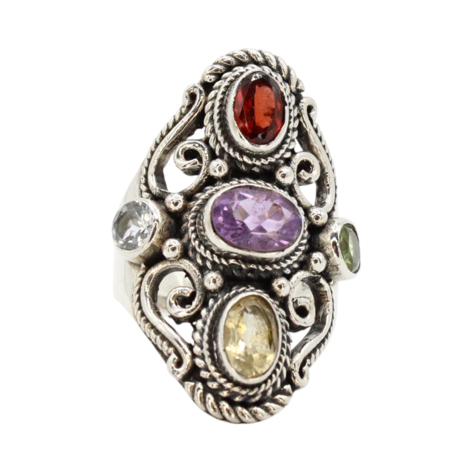 Thanos Multi Gemstone Ring