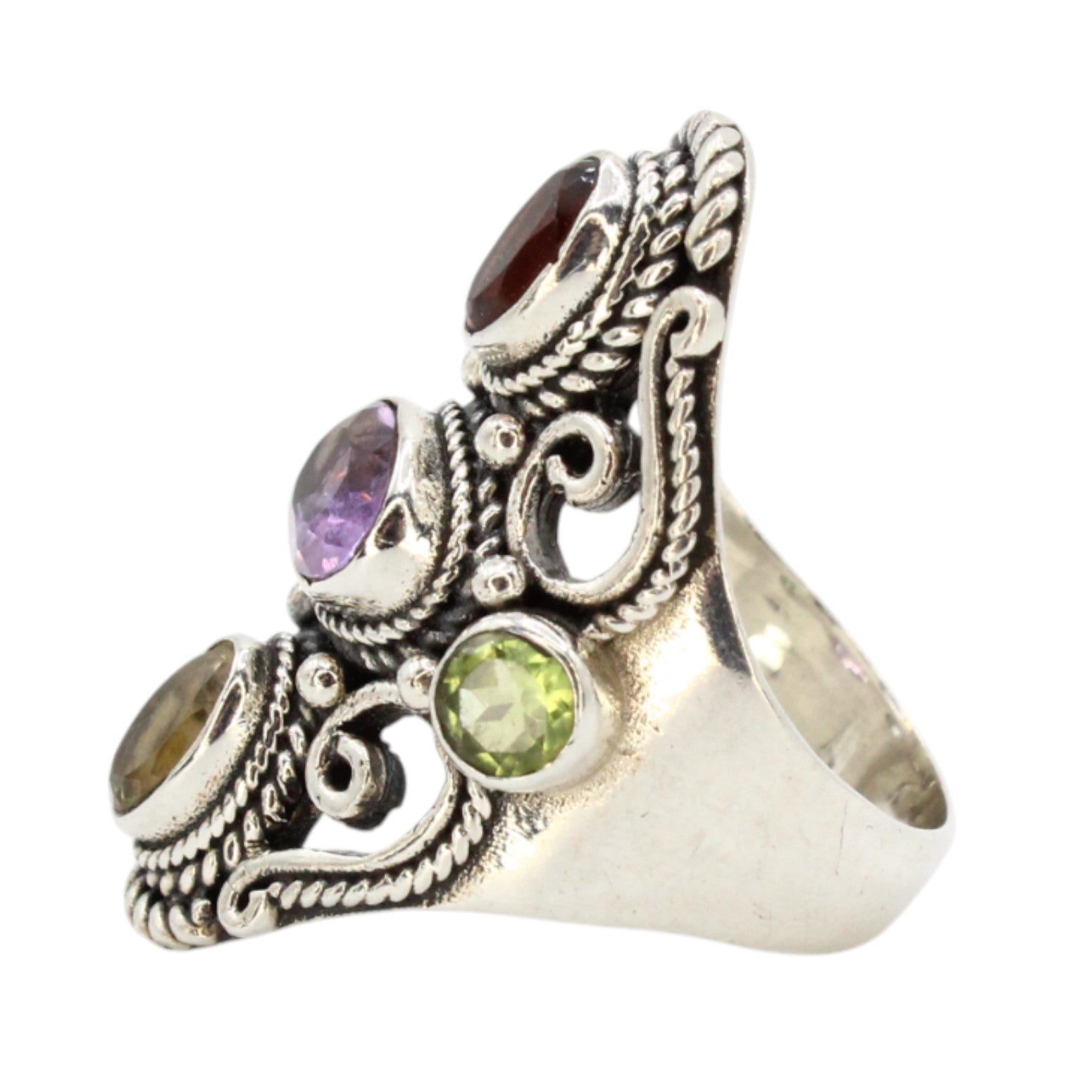 Thanos Multi Gemstone Ring