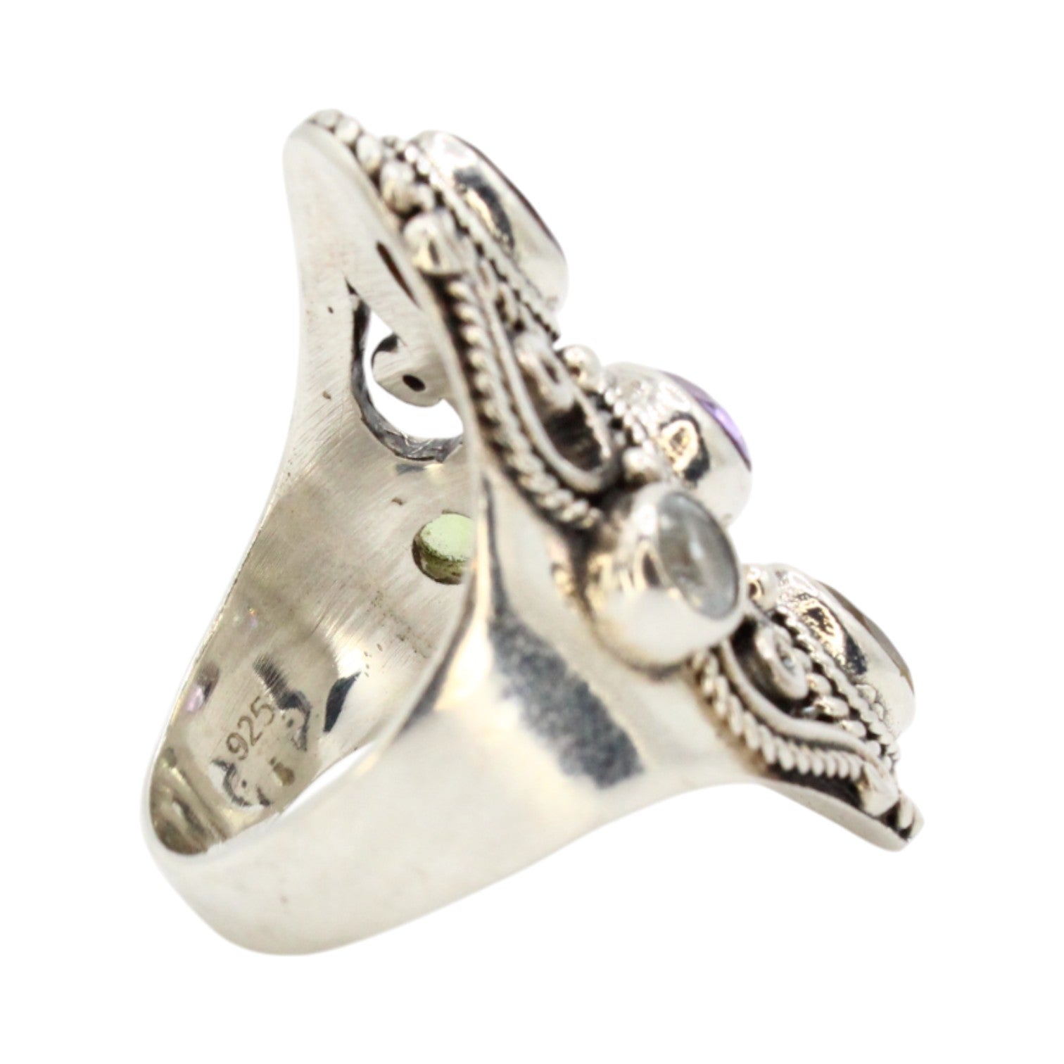 Thanos Multi Gemstone Ring