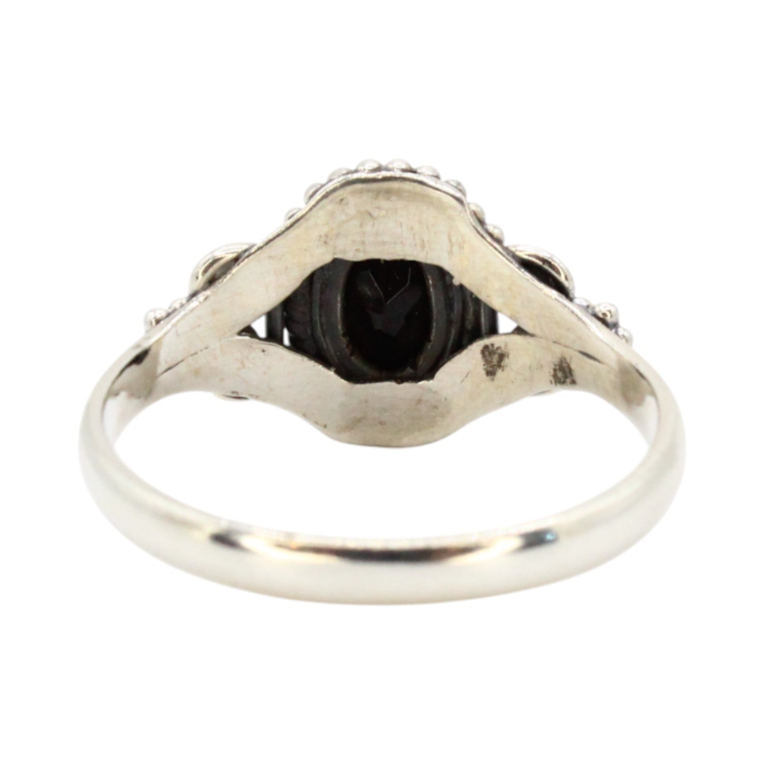Genuine Oval Black Onyx Ring
