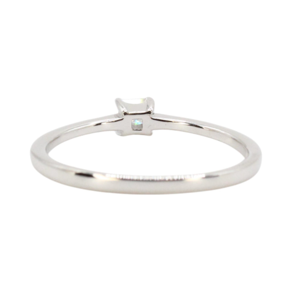 Dainty Moissanite .15ctw Solitaire Ring