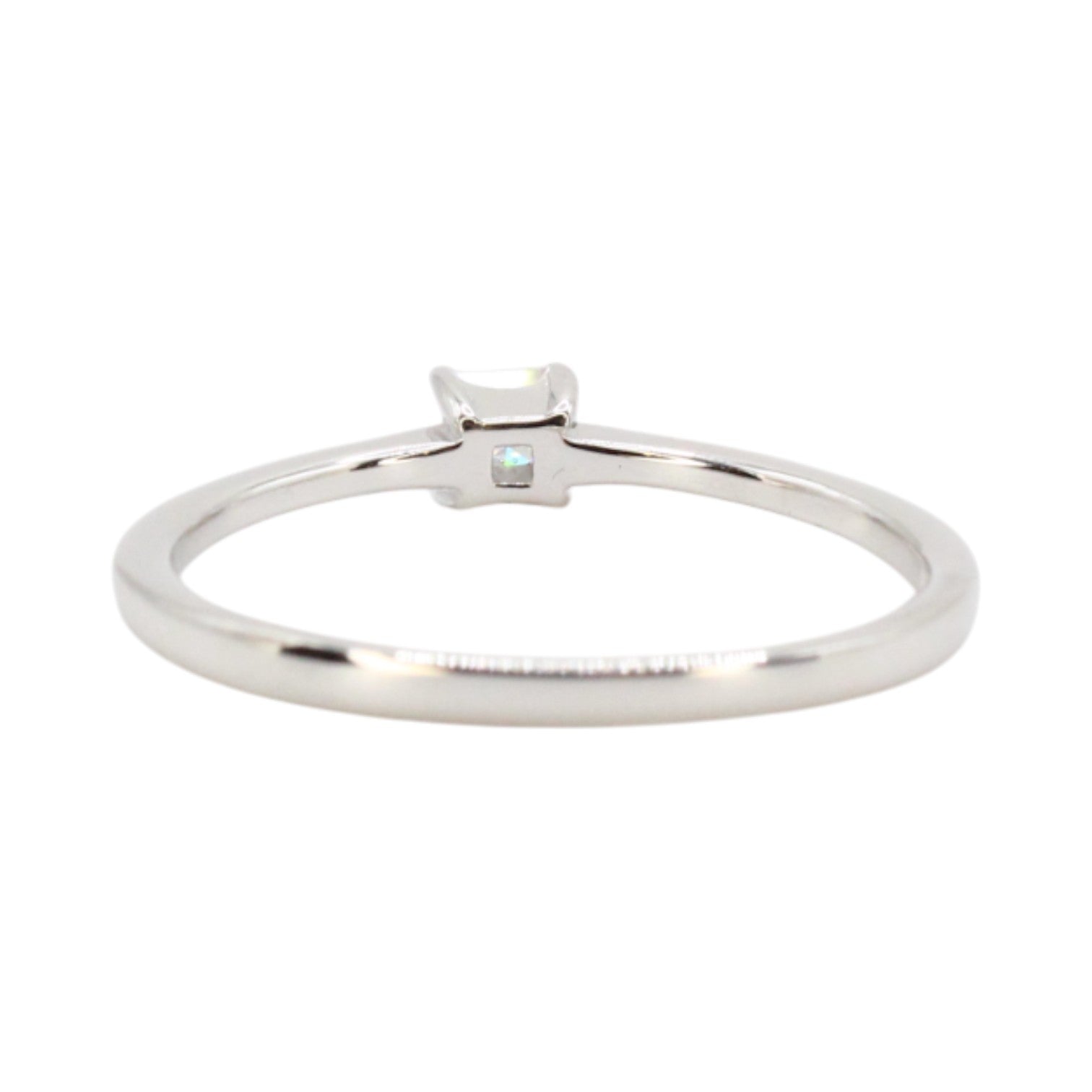 Dainty Moissanite .15ctw Solitaire Ring