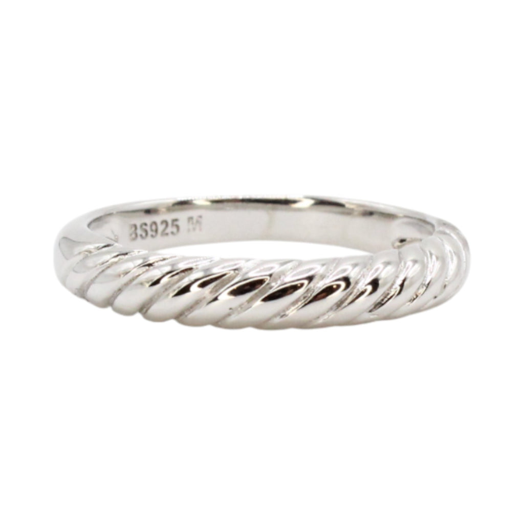 Moissanite Round Solitaire 1.2ct Rope Band Wedding Ring Set