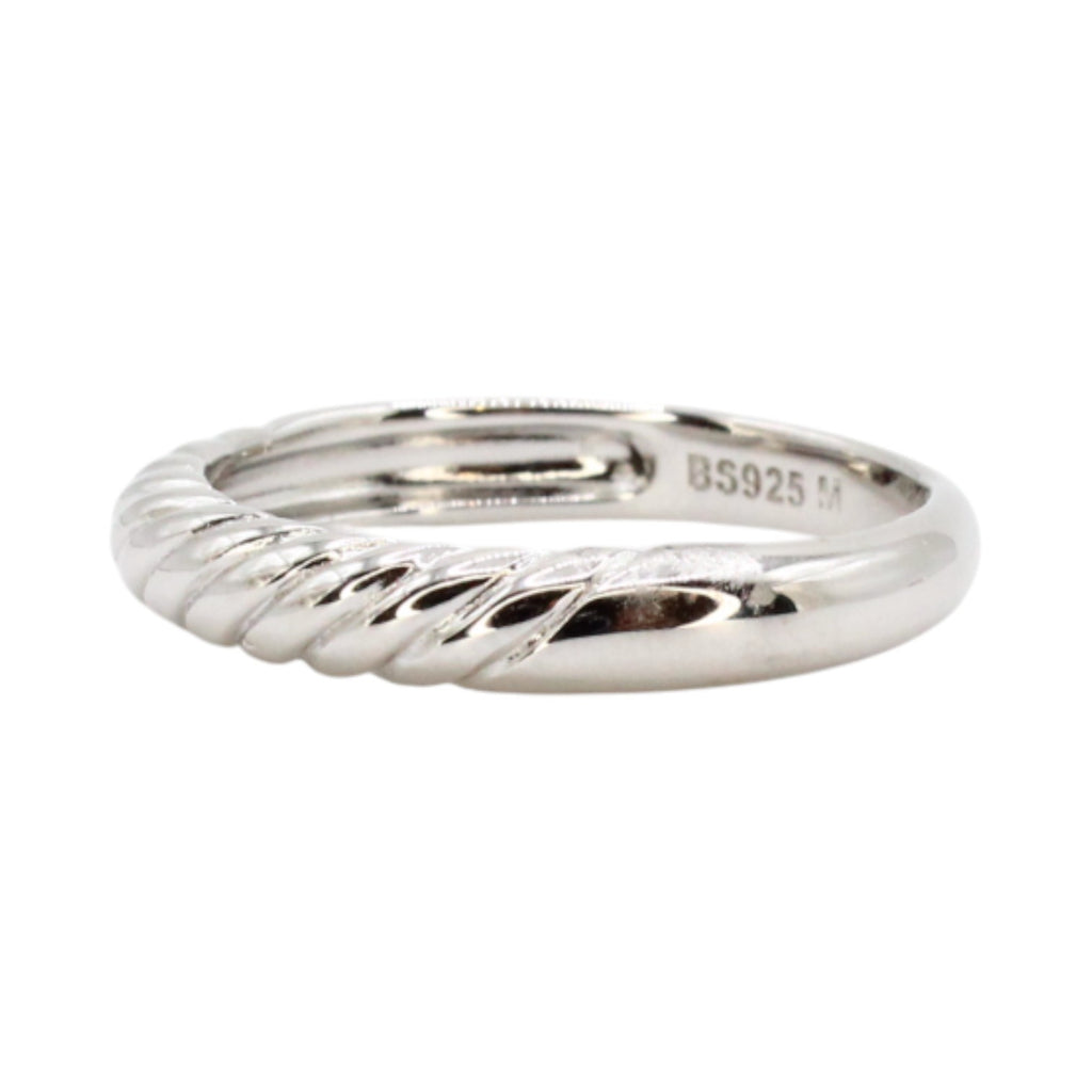 Moissanite Round Solitaire 1.2ct Rope Band Wedding Ring Set