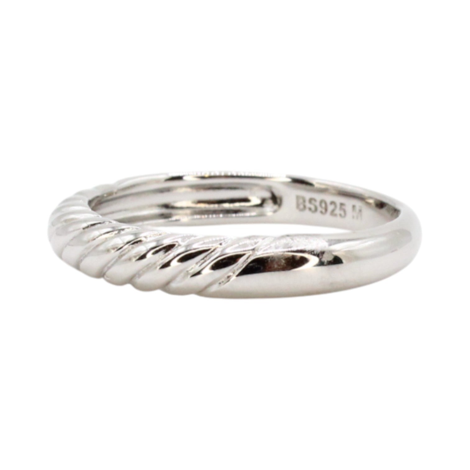 Moissanite Round Solitaire 1.2ct Rope Band Wedding Ring Set