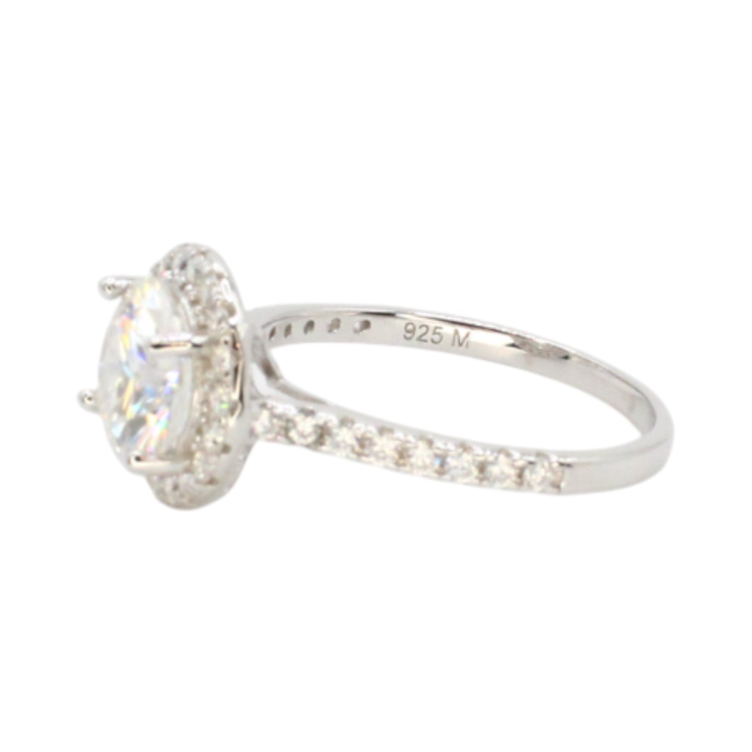 Moissanite 3.3ctw Wedding Set