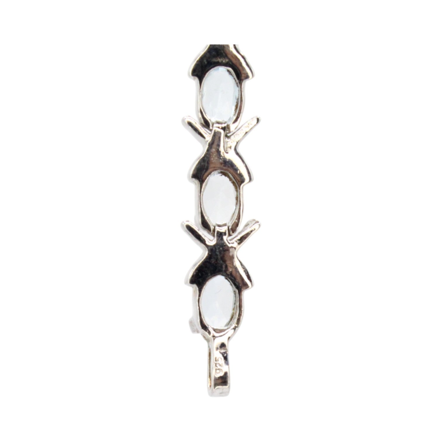 Genuine Sky Blue Topaz 13.0ctw Tennis Bracelet