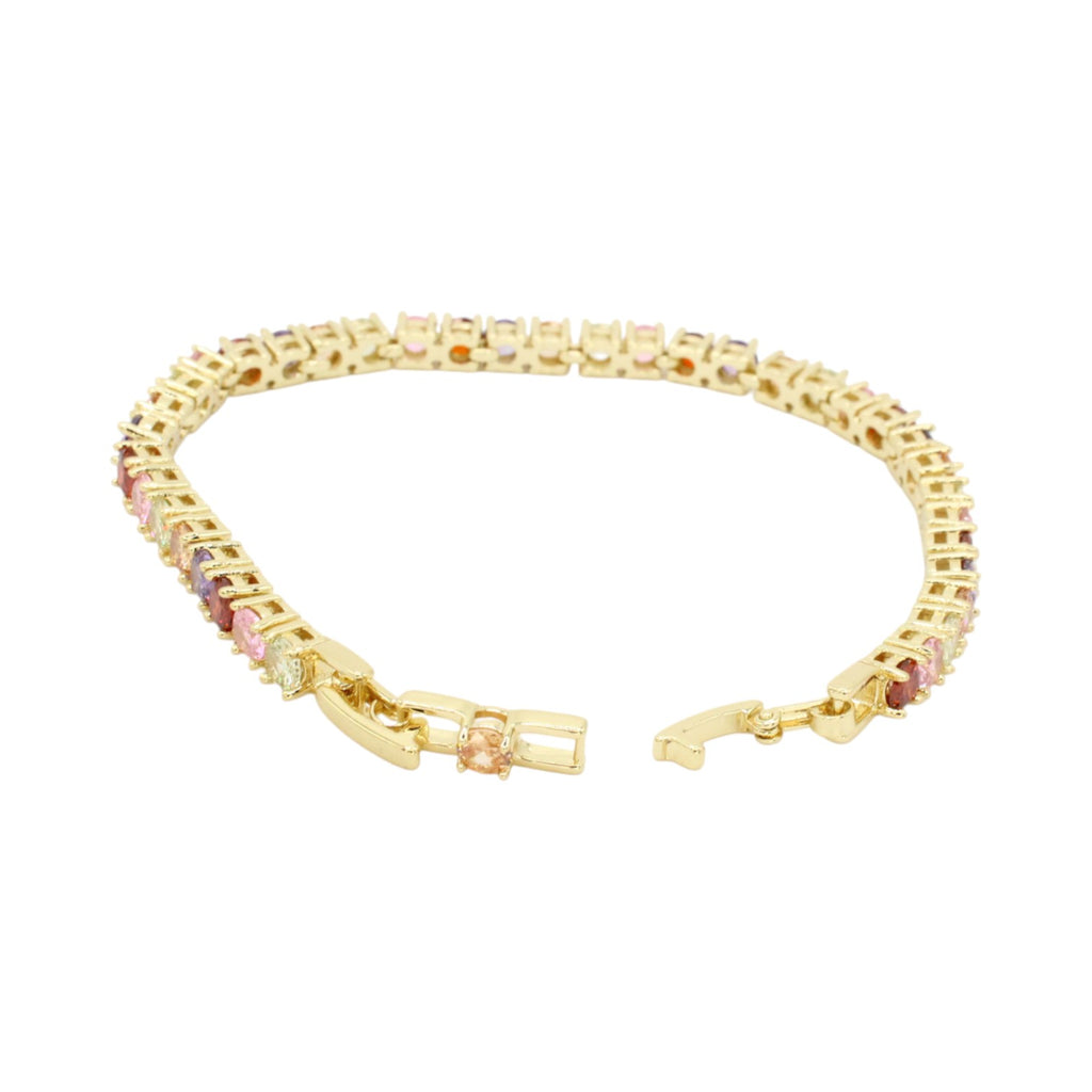 Pastel Multi Tennis Bracelet