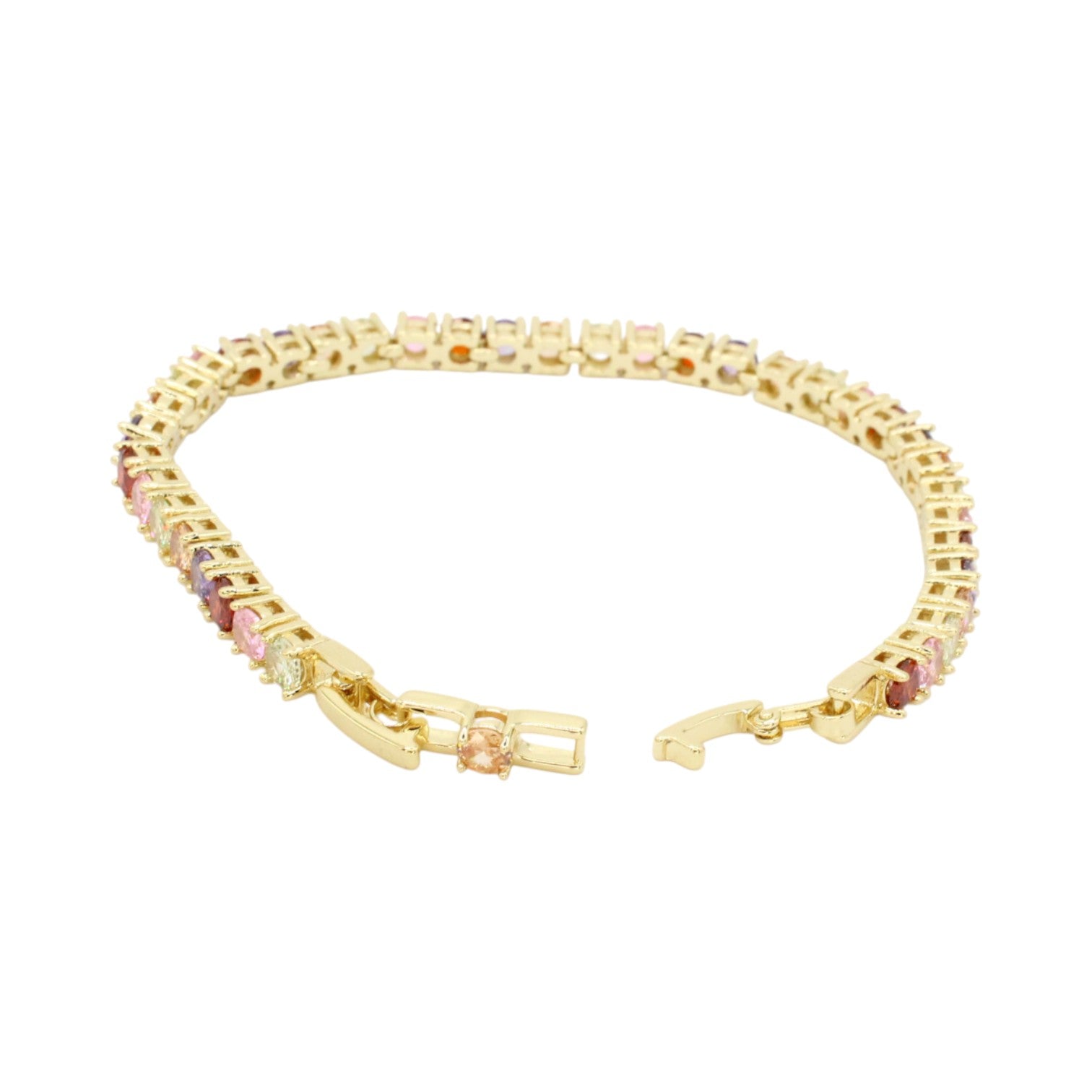 Pastel Multi Tennis Bracelet