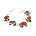Genuine Red Agate Bracelet