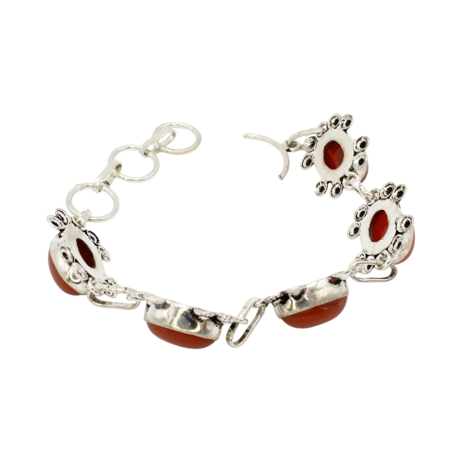Genuine Red Agate Bracelet
