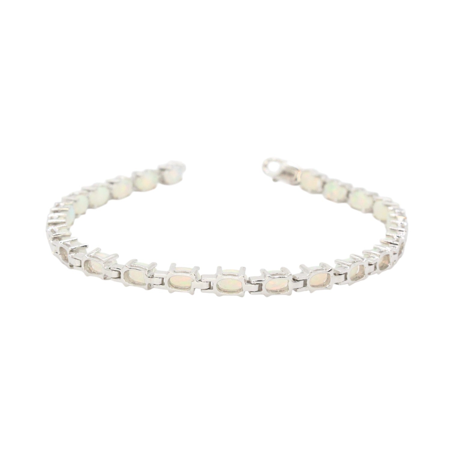Genuine Ethiopian Opal Tennis Bracelet