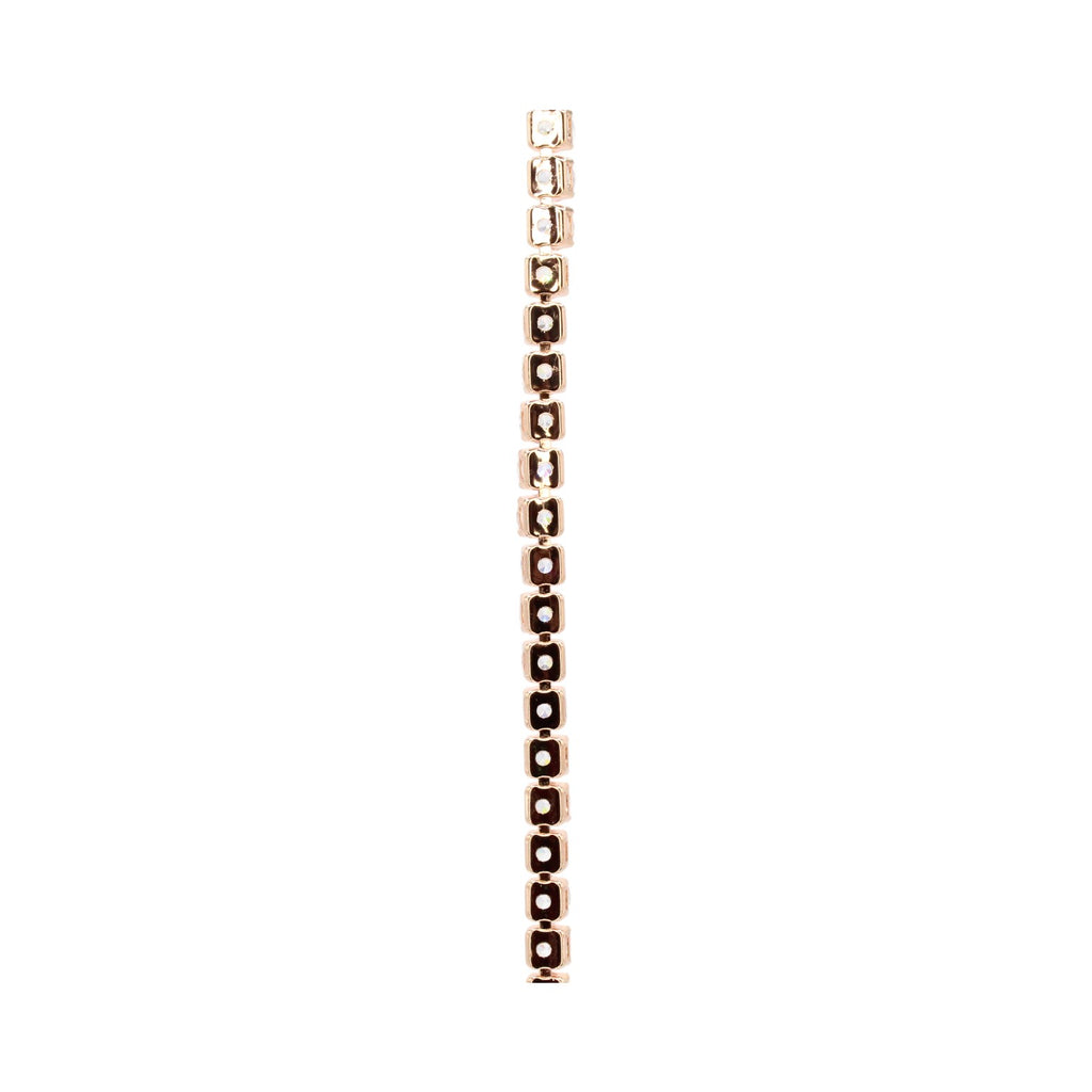CZ Tennis Bracelet Rosegold
