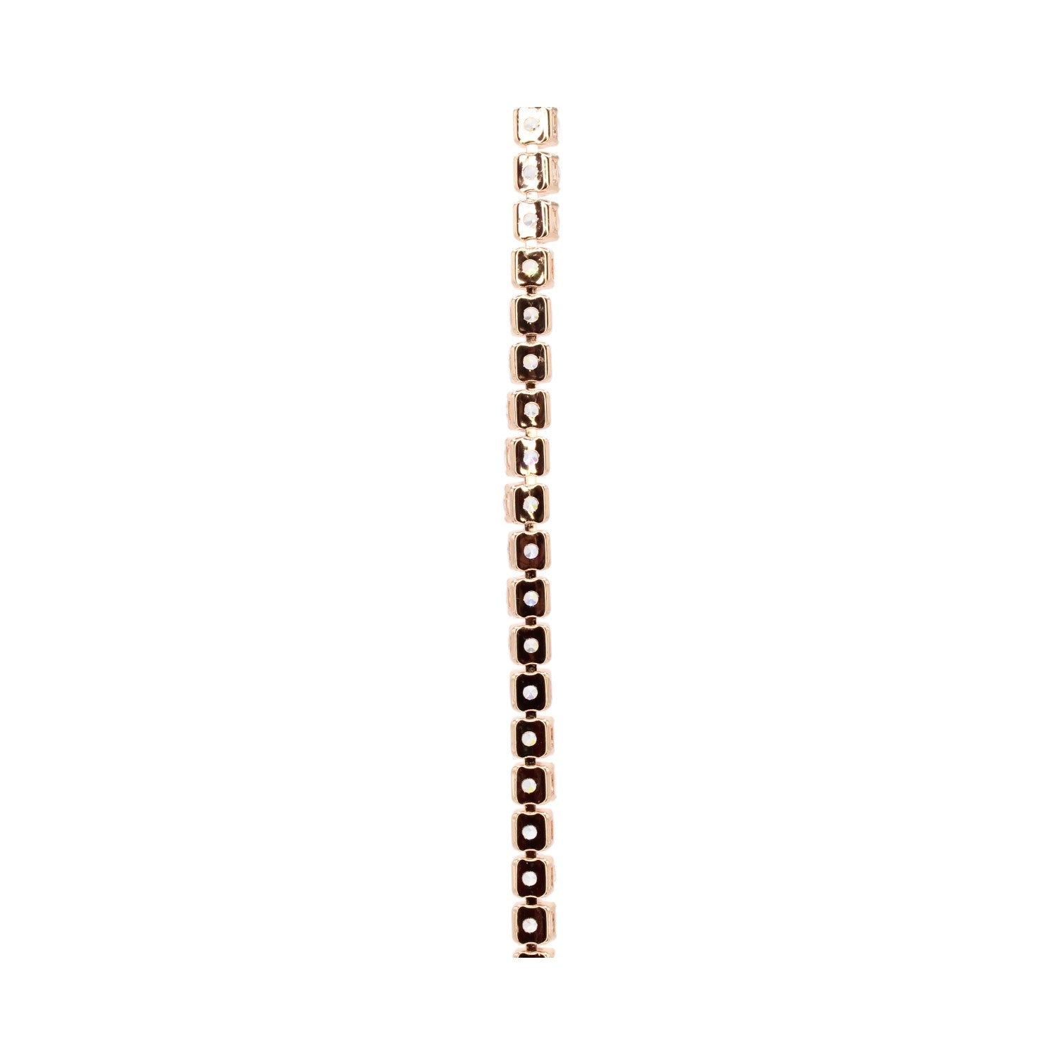 CZ Tennis Bracelet Rosegold