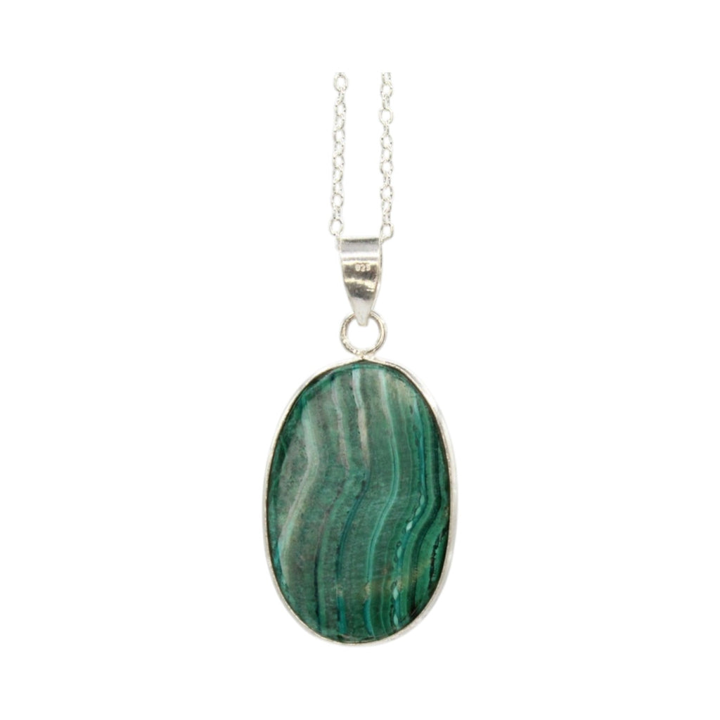 Genuine Multi Color Malachite Necklace