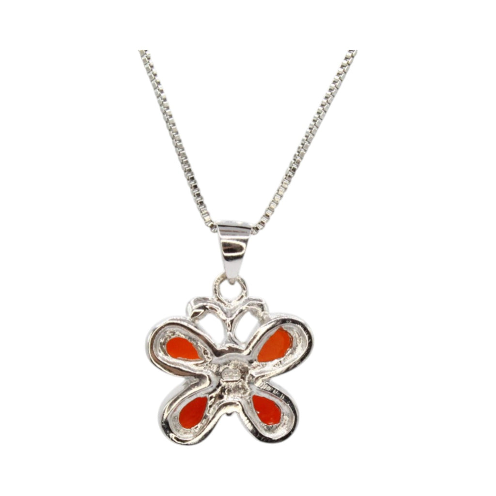 Carnelian Butterfly Necklace