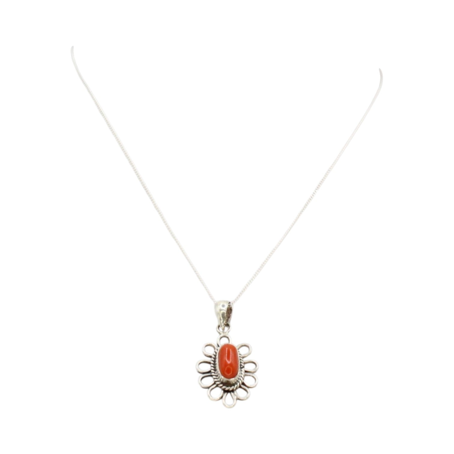 Genuine Red Coral Necklace