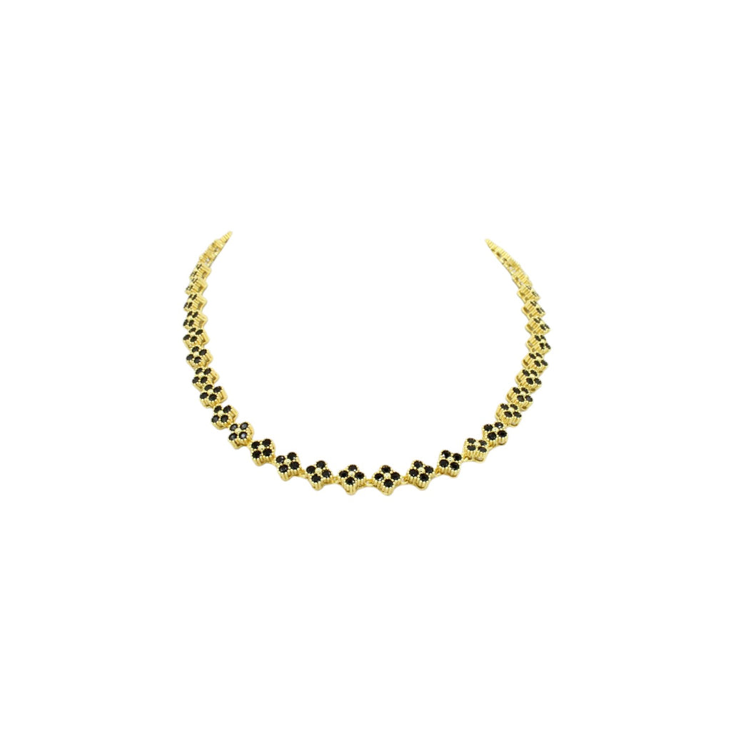 Clover Tennis Necklace