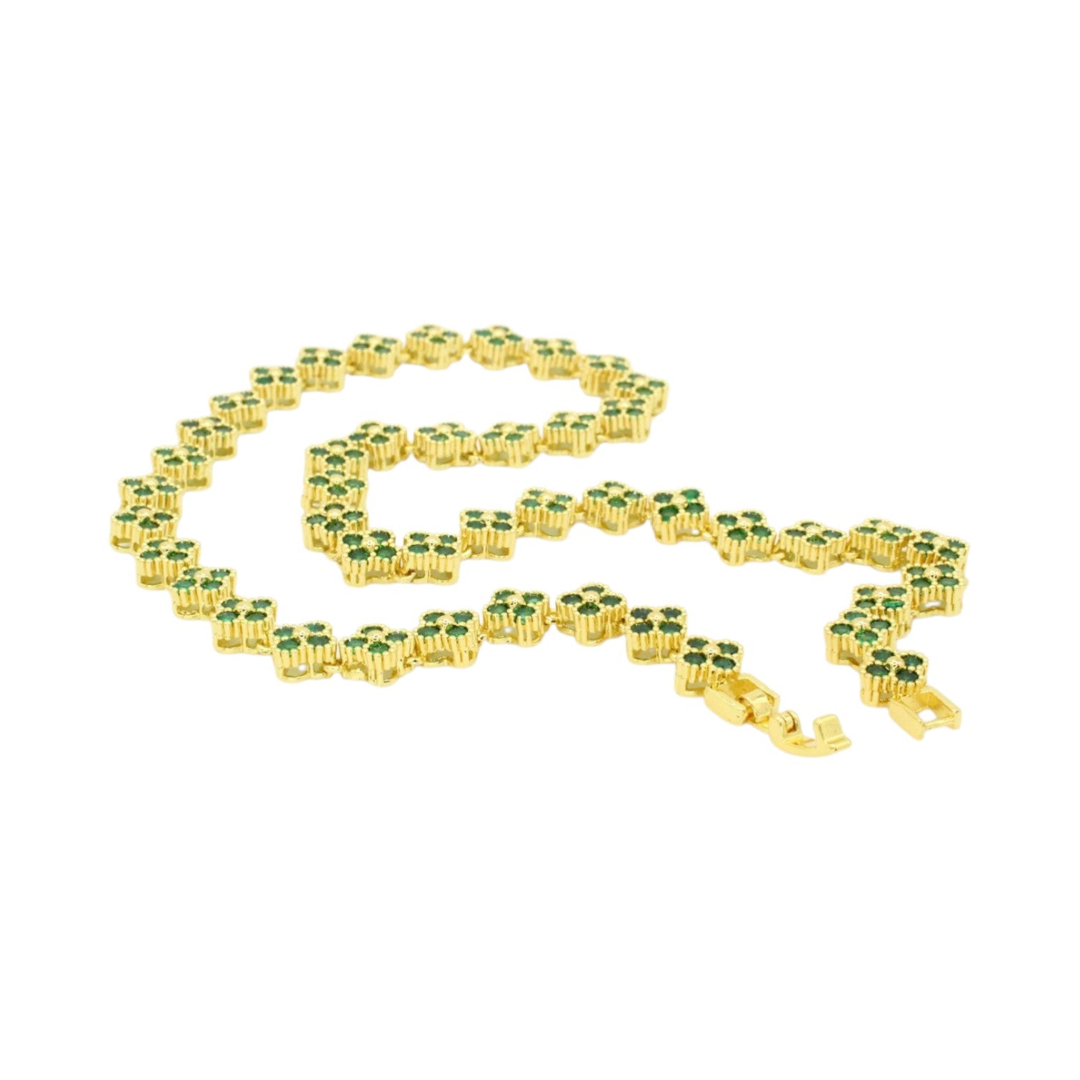 Clover Tennis Necklace